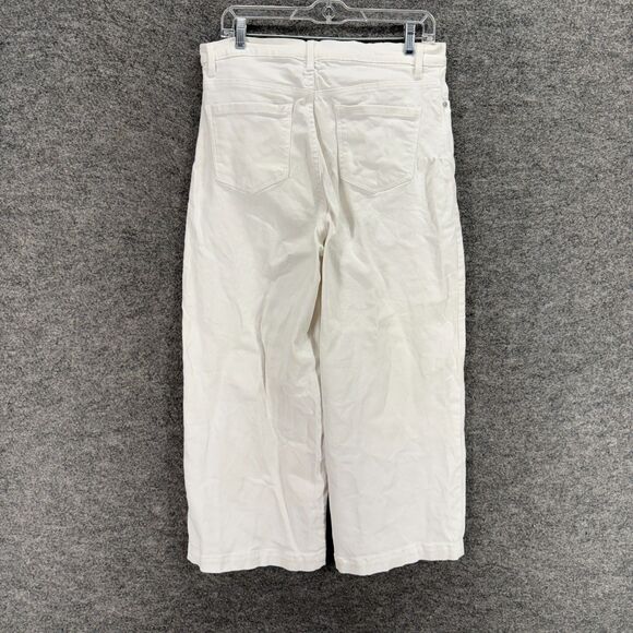 Gloria Vanderbilt Jeans Women 10 White Denim Light All Around Slimming Effect - Picture 2 of 8